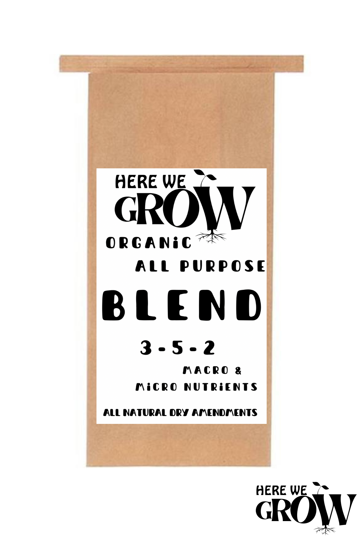 Here We Grow Organic All Purpose Blend 3-5-2