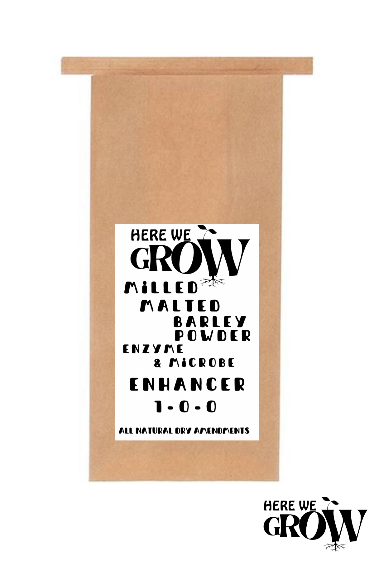 Here We Grow Milled Malt Barley Powder