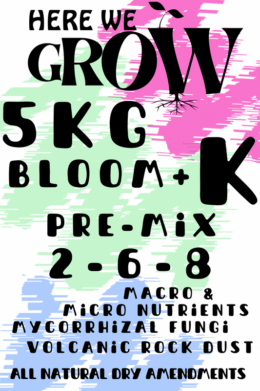 Here We Grow 5 kg Bloom+K Blend 2-6-8